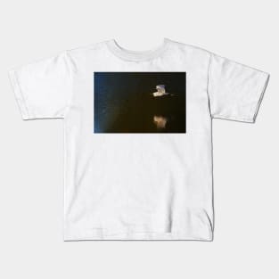 Into the Light - Snowy Egret Kids T-Shirt